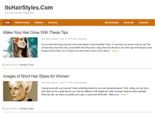 Tablet Screenshot of itshairstyles.com